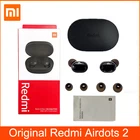 Бесплатная доставка, оригинальные наушники Redmi Airdots S Xiaomi с Bluetooth, игровая гарнитура с ИИ-управлением, беспроводные наушники Xiaomi Redmi Airdots 2 Ture