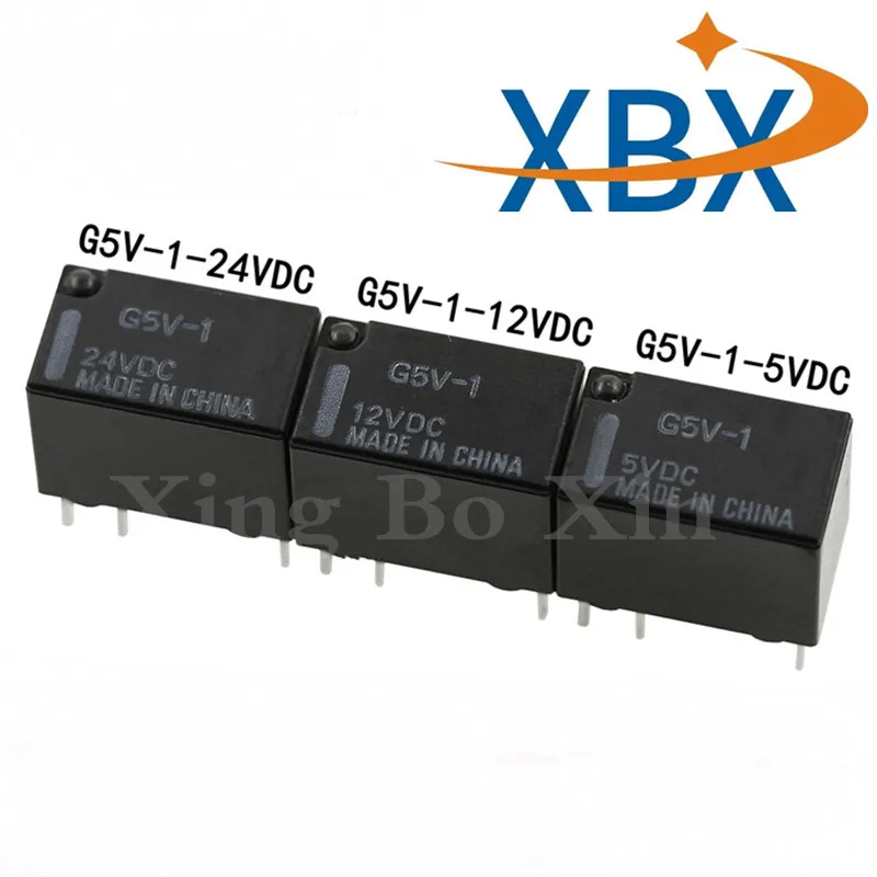 100% новое оригинальное реле G5V 1 5VDC 12VDC постоянного тока 5В 12В 24В 6pin 24VDC|Реле| |