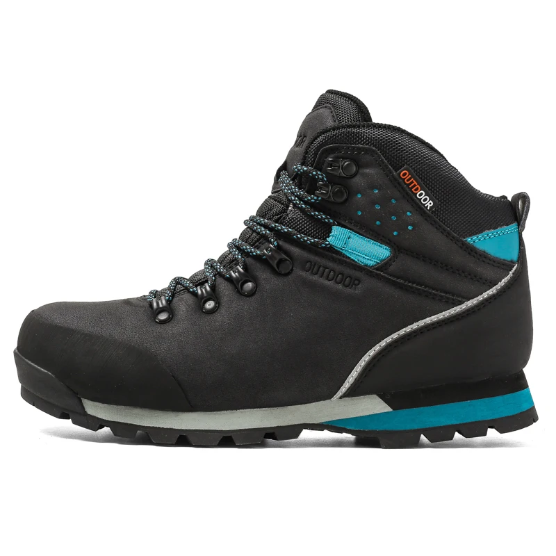 Men Women High Top Big Size Hiking Shoes Durable Waterproof Anti-Slip Outdoor Climbing Trekking Military Tactical Boots | Спорт и