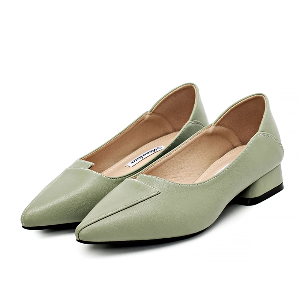 Женские туфли на низком каблуке без застежки 2020|Женские туфли| |