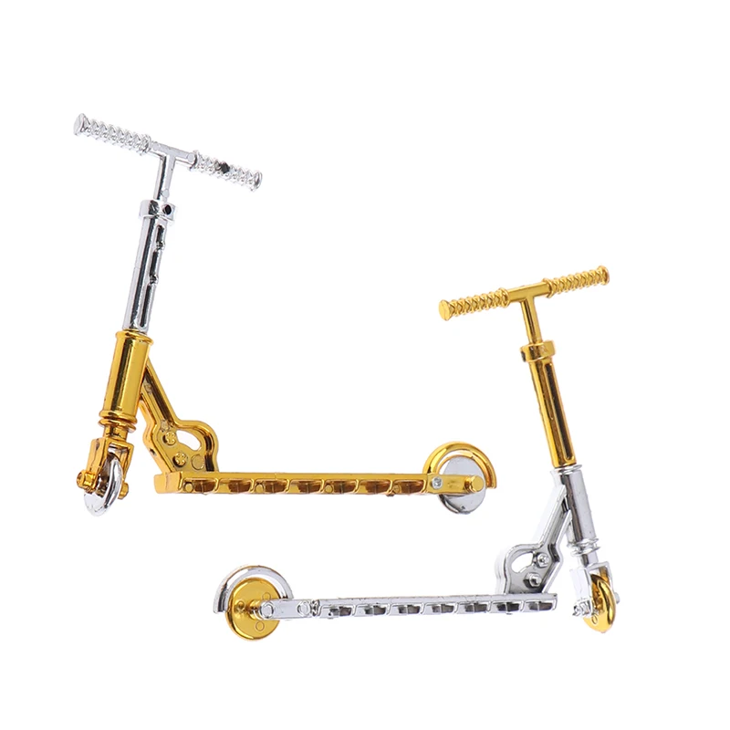 Двухколесный скутер балансир с мини детские развивающие игрушки для пальца