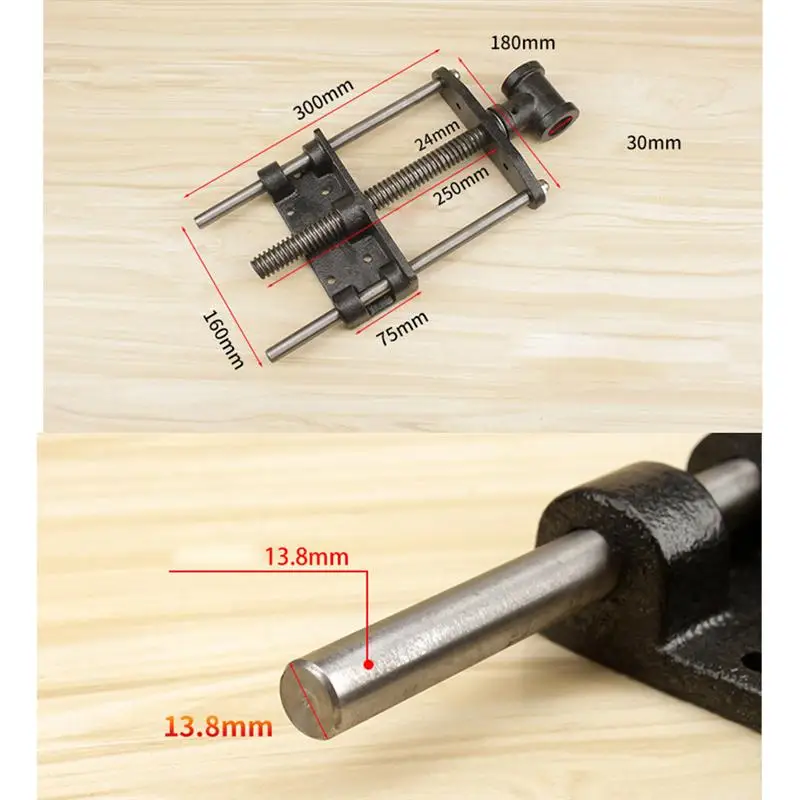 

Light Woodworking Table Pliers 7 Inches Woodworking Table Connecting Rod DIY Woodworking Clamping Fixture Wood Table Pliers
