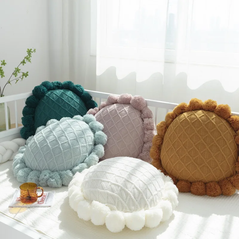 Подушка для гостиной прикроватная поясная подушка простая стула утолщенная в