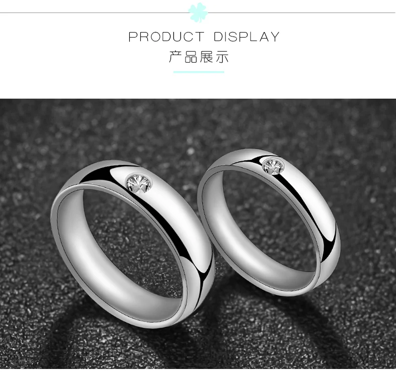 MANGOPIE 4 мм свадебная набор колец для женщин AAA CZ свадебные кольцевой Anillos Mujer Bijoux
