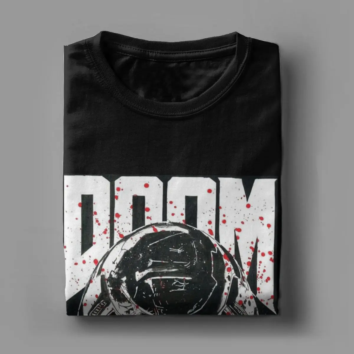 Doom вечная Doomslayer для мужчин футболка видео игры удивительные с короткими рукавами