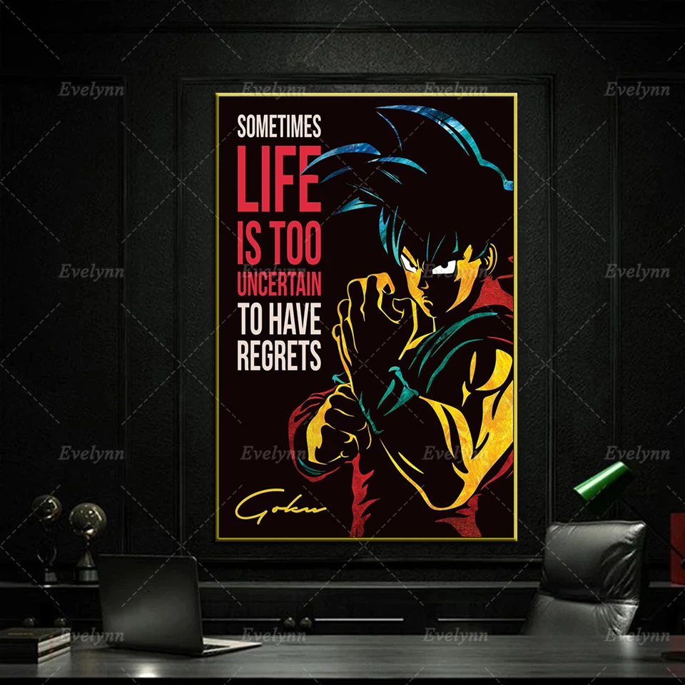 

Dragon Ball Goku Japan Anime Canvas Poster Nordic Home Bedroom Decor Prints Pictures Modern Living Room Cuadros Wall Painting