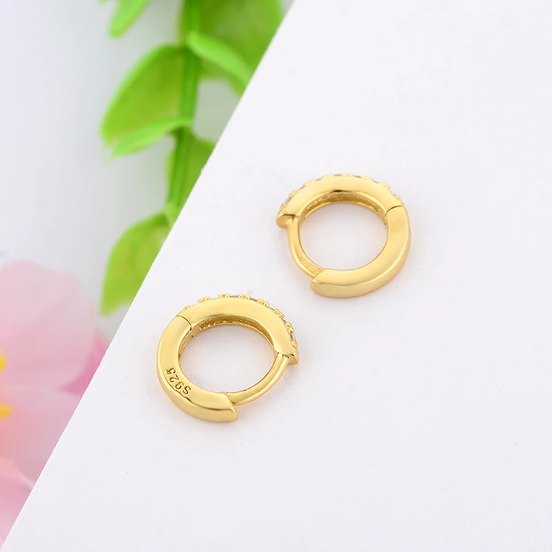 Серьги-кольца женские из серебра 925 пробы 2 цвета | Украшения и аксессуары