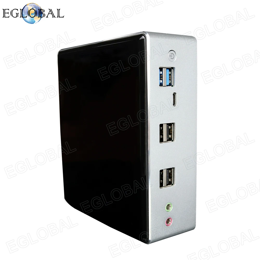 8-го поколения Intel Core i7 8550U i5 8250U 4 ядра 8 нитей Eglobal Nuc мини-ПК 2* Gigabit Lan 4* USB3.0, 4* USB2.0 Max DDR4 32G