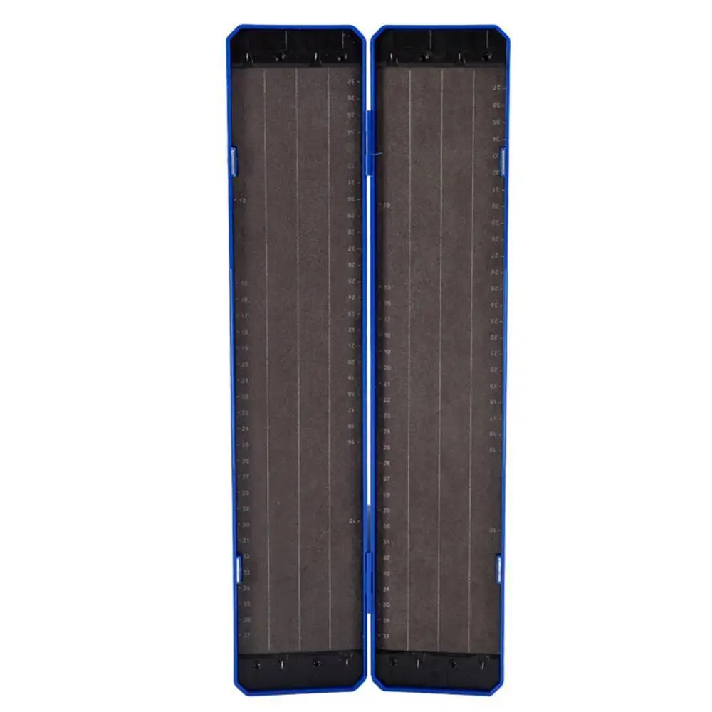 

450mm Fishing Gear String Box Colorful Single-layer Official Hanging Box Float Box Flannel Inner Three-layer ABS Fishing t