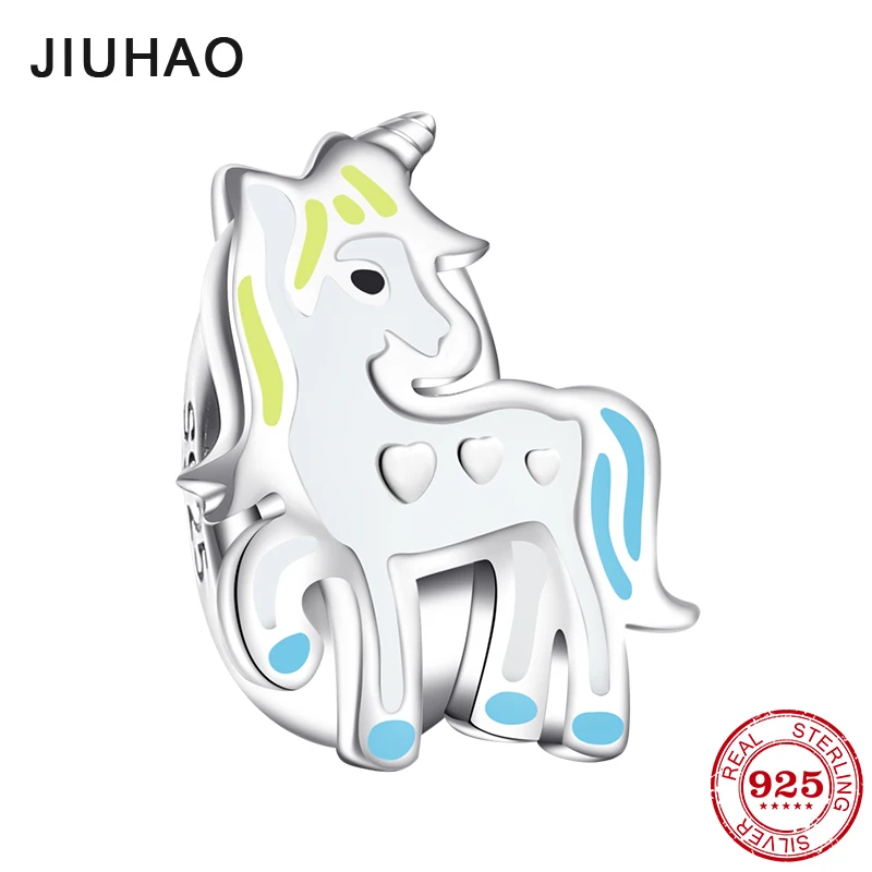 Лидер продаж Красивая миф Единорог Licorne 925 пробы серебряные разделяющие