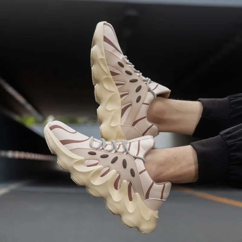 Новейшие мужские кроссовки kanye 451 с подушкой 350 эффектом пламени массажные Ultras