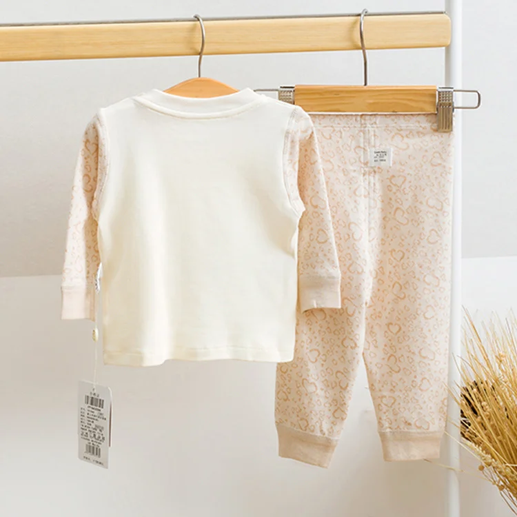 Боди с изображением животных в форме сердца из органического хлопка Детские