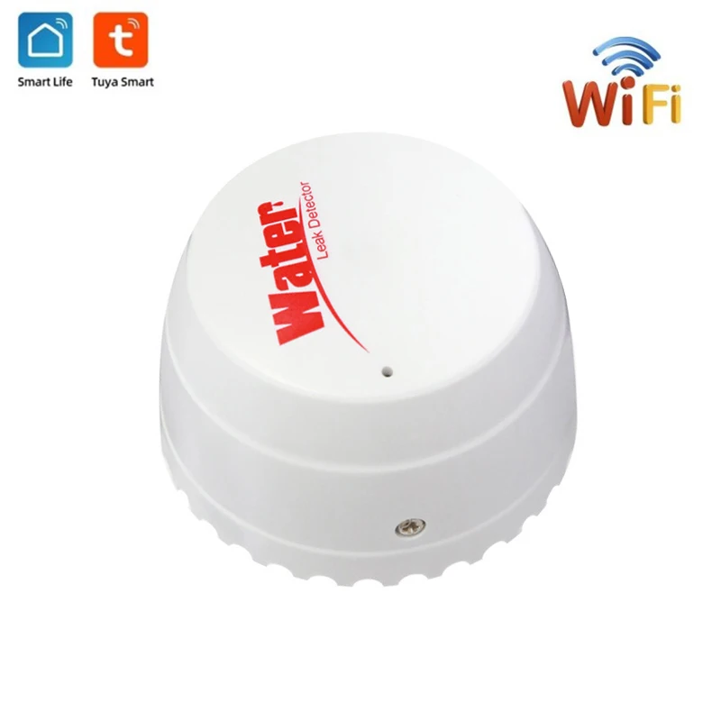 

Датчик утечки воды с Wi-Fi, смарт-детектор утечки, работает с приложением Tuya