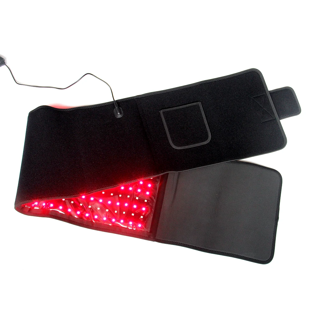 Red Light Therapy Belt 660nm LED Red Light and 850nm Near-Infrared light Treatment, Fade Scar and Spot Relieve Muscle Pain
