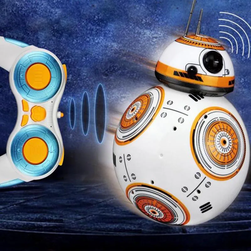 

Робот BB8 с дистанционным управлением, 17 см, 2,4 ГГц