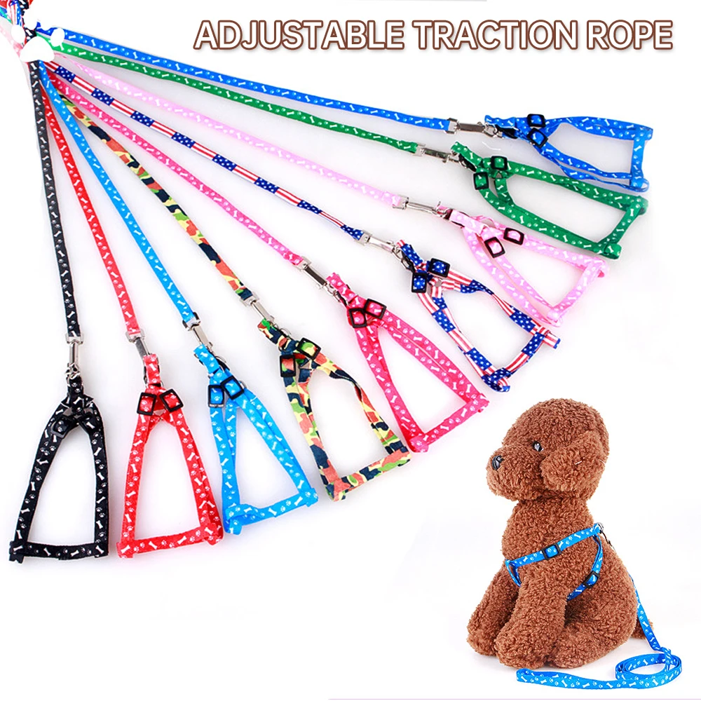 Поводок для собаки жилетка чихуахуа мопса Маленькие Средние кошки полиэстер