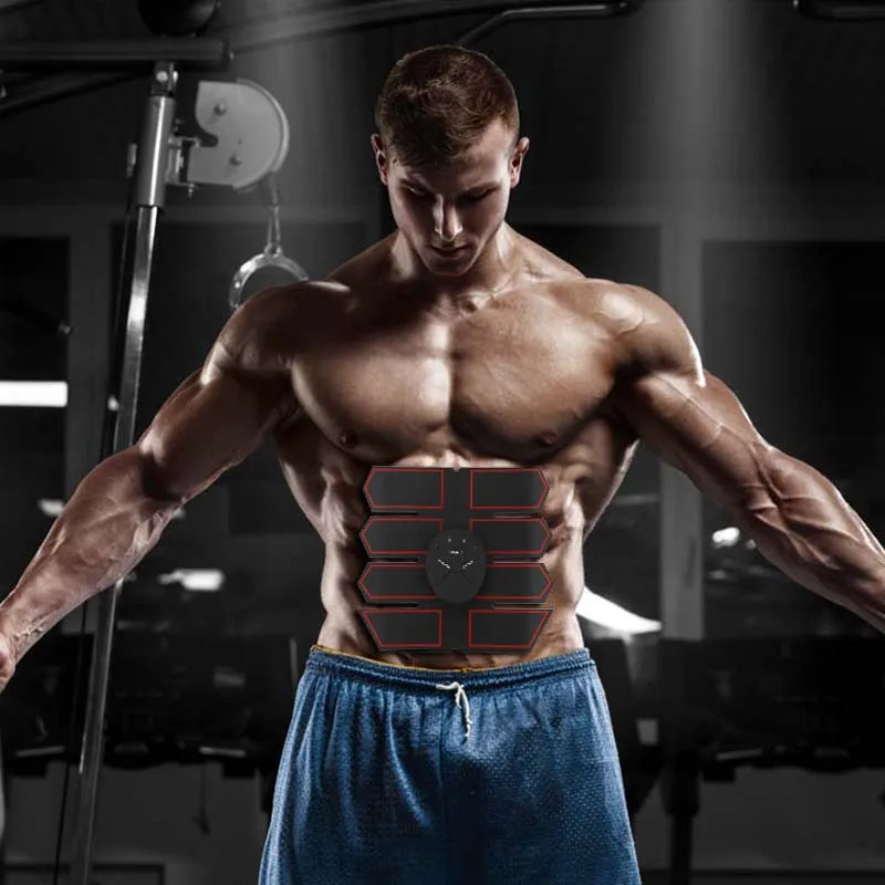 

Unisex Abdominal Muscles Stimulator Six Modes Smart Electric Massage Trainer PIS