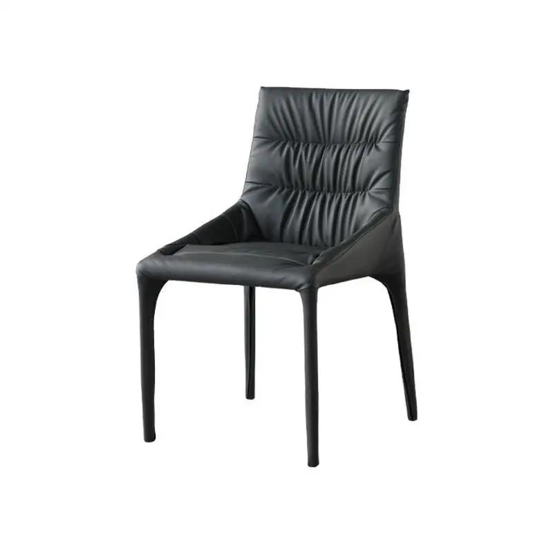 

Nordic fashion color matching personalized creative dining chair family modern simple luxury dining chair restaurant armchair