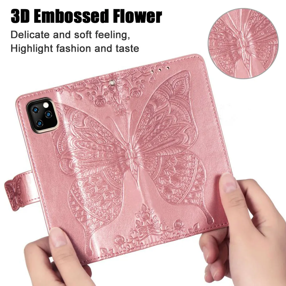 Магнитный кожаный чехол бумажник с откидной крышкой для IPhone X XS MAX XR 11 12 Pro Max 6 6S 7 8