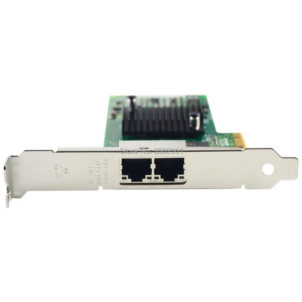 Чипы Intel I350AM2 двойной порт гигабитный контроллер Ethernet рандомный PCI-E X1 сервер для
