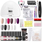 Набор для маникюра ROSALIND с УФ светодиодный лампой, профессиональный набор для сушки гель-лака, полуперманентный, для ногтей