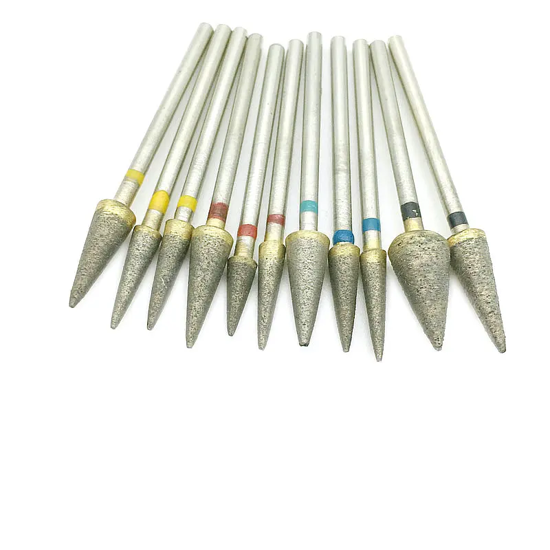 Стоматологические полностью спеченные алмазные боры HP Metal Burs 1 шт. очень Duarable