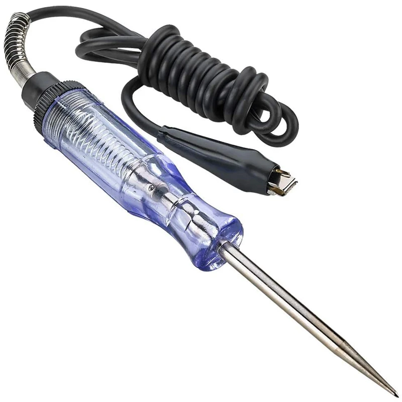 

Car Circuit Tester Pen Voltage Electrical Auto Automotive Light Probe Pen Detector Diagnostic Test Tools DC 6V 12V 24V