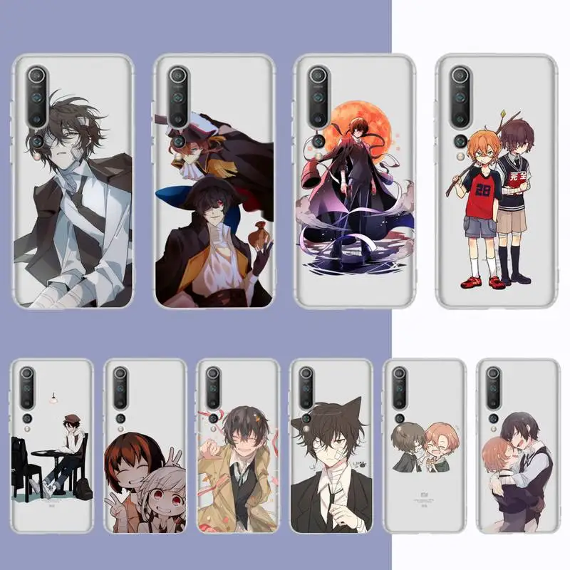 

Yinuoda Bungo Stray Dog Anime Phone Case For Redmi Note 5 7 8 9 10 A K20 pro max lite for Xiaomi 10pro 10T