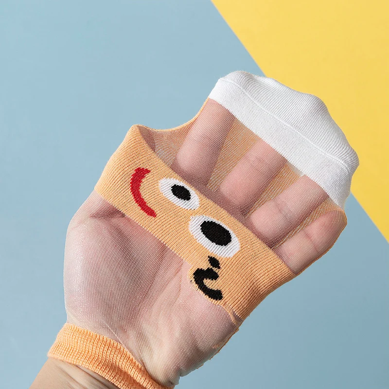 Модные женские носки Hyrax цветные пикантные хлопковые короткие красивые