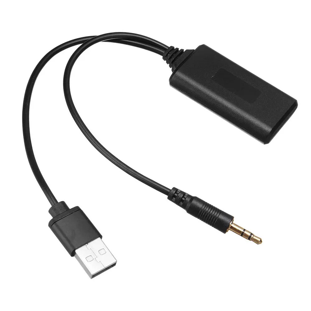 Универсальный Bluetooth адаптер 3 5 мм разъем USB Dongles Aux кабель BT5.0 прикуриватель для