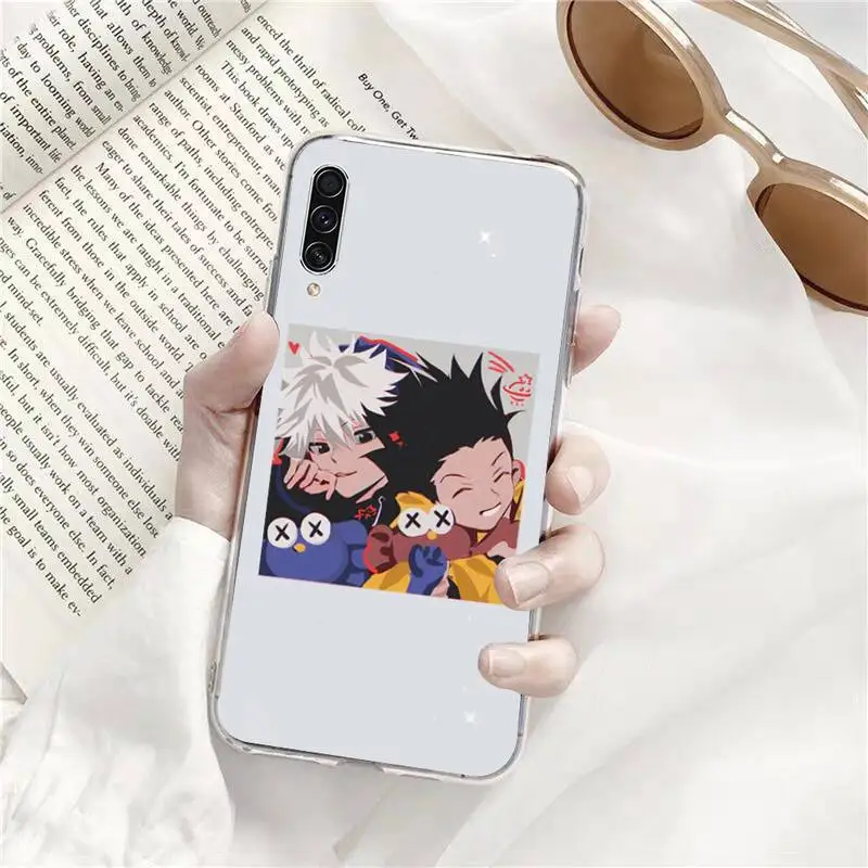 

HUNTERHUNTER2 anime cool Phone Case Transparent for Samsung A71 S9 10 20 HUAWEI p30 40 honor 10i 8x xiaomi note 8 Pro 10t 11