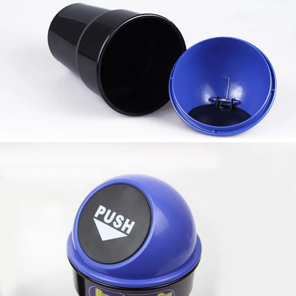 Портативный мини бумажный мусорный контейнер автомобильный пластиковый для