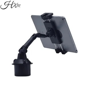 car cup holder phone mount universal adjustable angle car cradle cup tablet mount for 4 13 mobile phone tablet pc gps free global shipping