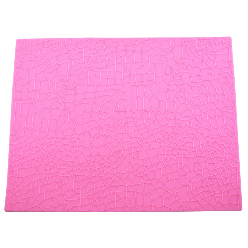 Имитация крокодиловой кожи силиконовая форма для торта/конфет с кружевным