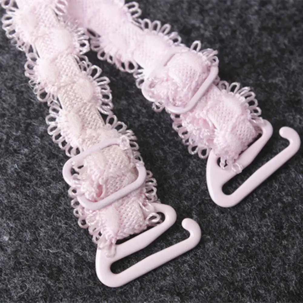 2 пары женский кружевной бюстгальтер сексуальный декоративный плечевой ремень