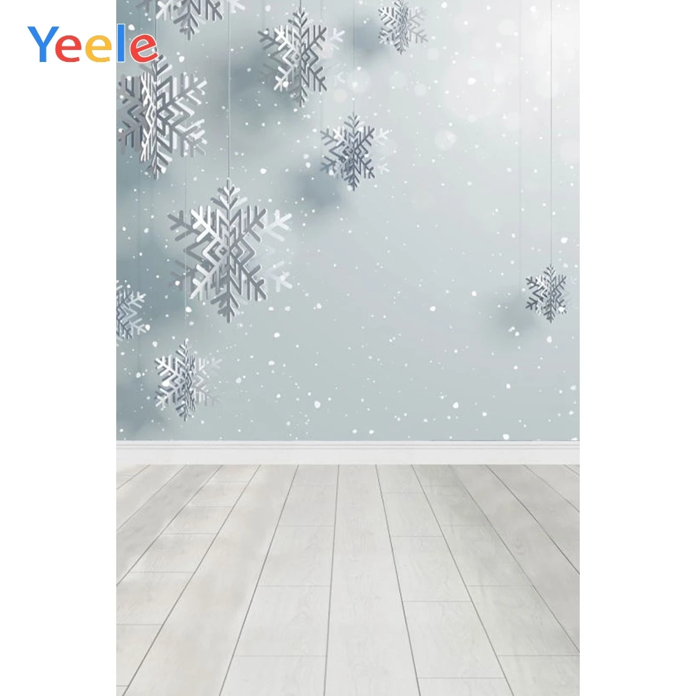 

White Wood Board Floor Snowflake Newborn Baby Photography Backdrops Photographic Background Backdrop Backgrounds Photo Studio