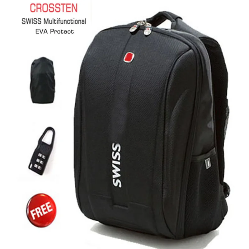 Многофункциональный рюкзак Crossten Swiss для ноутбука 15 6 дюйма чехол ipad из ЭВА