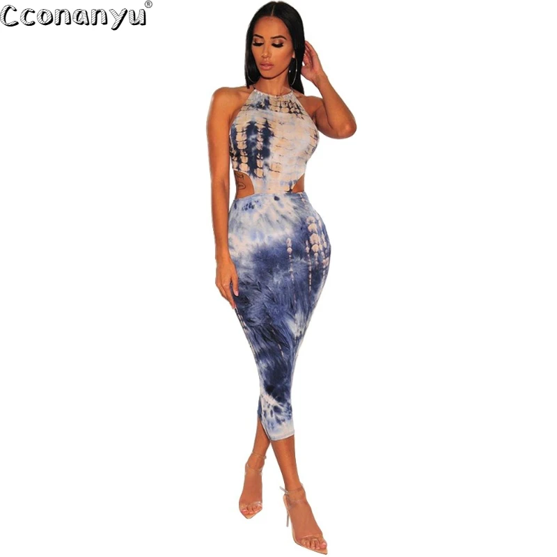 Женское длинное платье с принтом и открытой спиной вечернее миди сексуальные