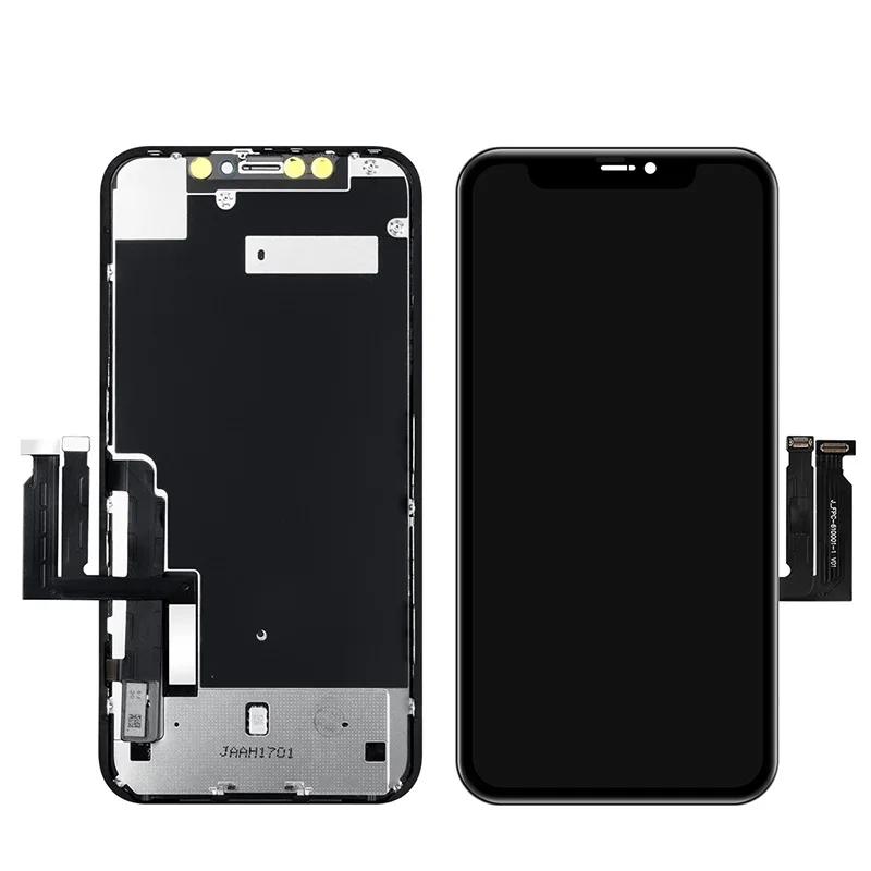 tested aaa incell lcd display for iphone xr 3d touch screen digitizer assembly with true tone phone repair parts replacement free global shipping