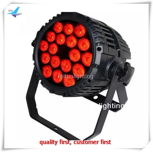 E-(с fly чехол) профессиональное наружное освещение для сцены par led quad 18*10 Вт rgbw led par Светильник 64