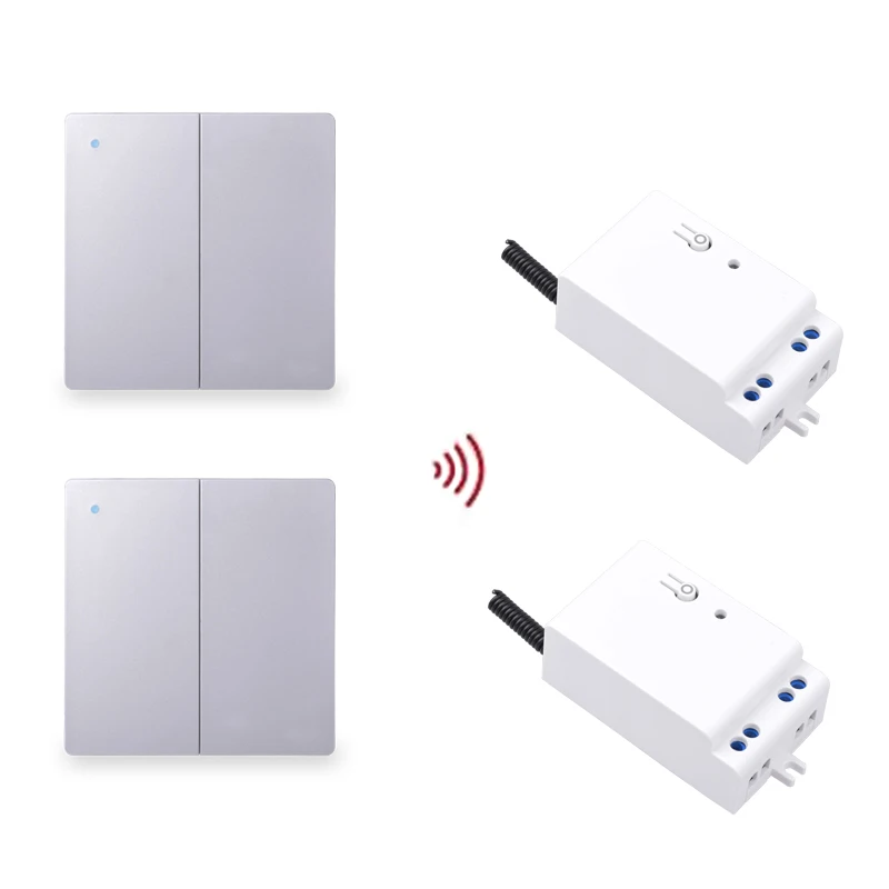 Беспроводной настенный светильник ель RF433 дистанционное управление без батареек