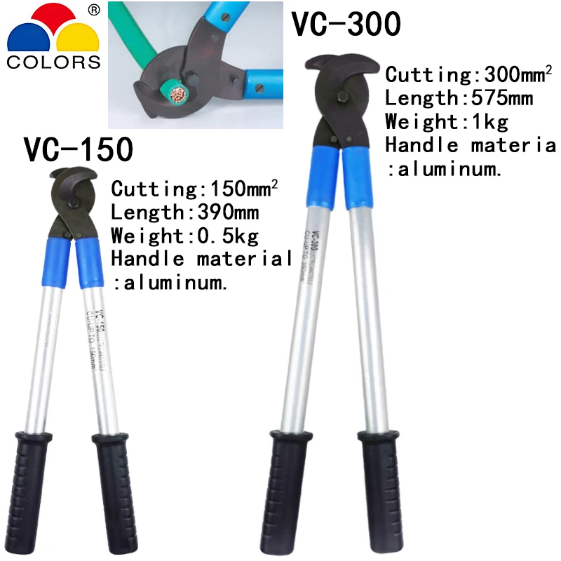 Large cable cutter pliers for 500mm2 copper and aluminum cables manual automatic cutting electrician hand tools | Инструменты