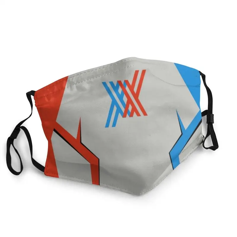 

Darling In The FranXX Mask Dustproof Reusable Anime Manga TV Show Face Mask Protection Cover Unisex Respirator Mouth Muffle