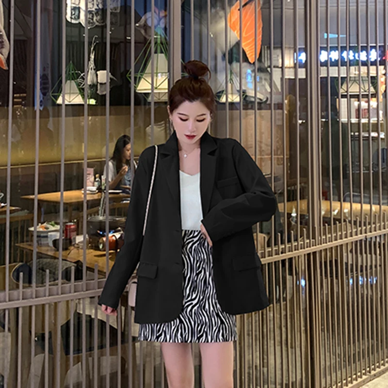 Women Solid Color Single Breasted Casual Blazers Jackets Office Lady Work Suit Coat Ladies Basic Pocket Outerwear | Женская одежда