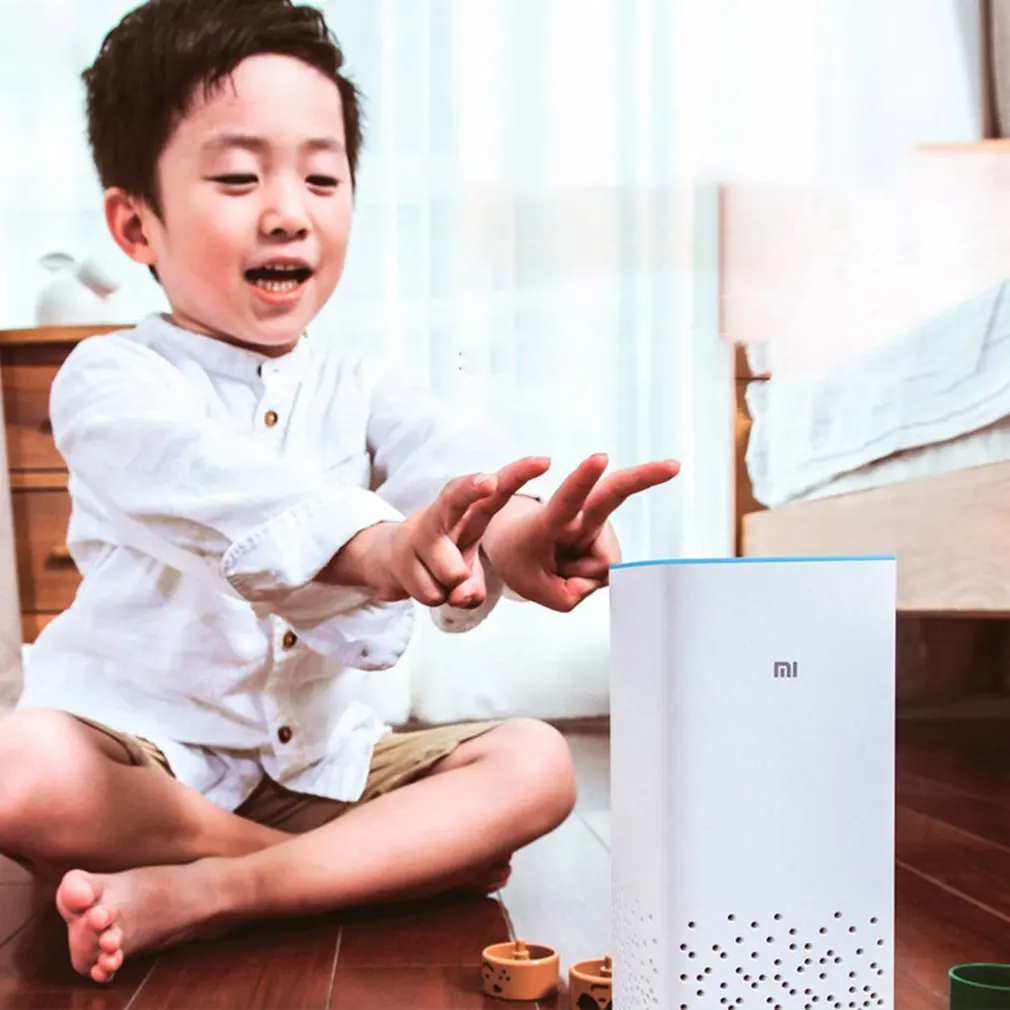 Xiaomi Mi динамик AI wifi bluetooth голосовое дистанционное управление Портативный Умный