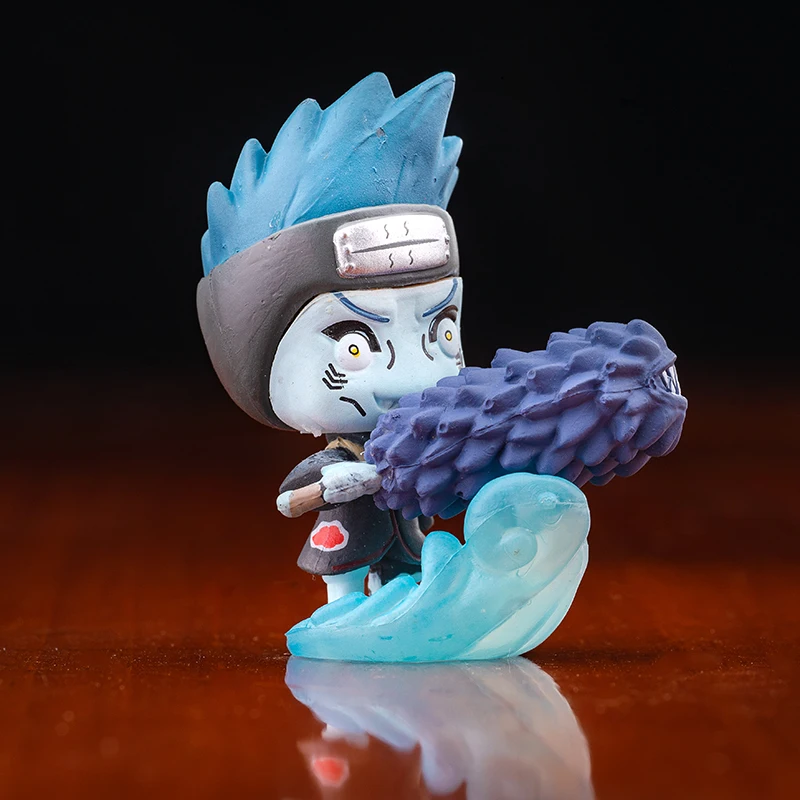 6 шт./компл. аниме Учиха Саске хосигаки Кисаме кисаки милые мини-фигурки из ПВХ