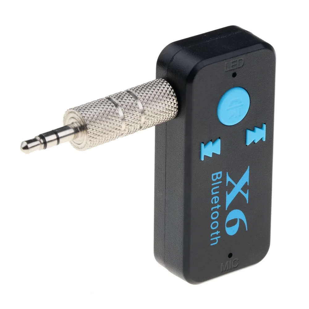 

Kebidu Car Speaker Bluetooth Adapter Receiver 3 in 1 Wireless USB Bluetooth 4.1 Receiver 3.5mm Audio Support TF Card MIC