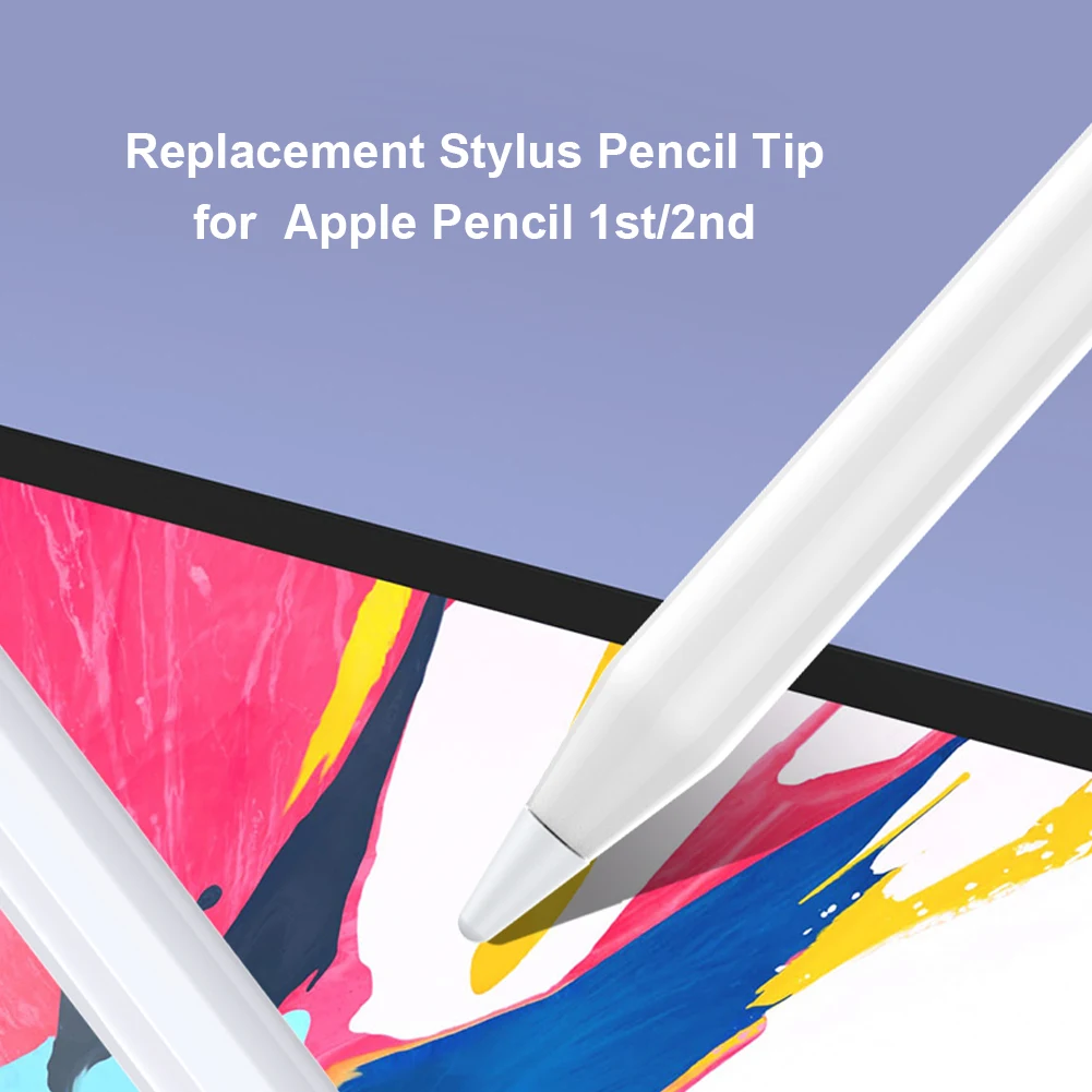 

Наконечники для Apple Pencil 1/2, запасные наконечники для iPad, ручка-стилус, сменные наконечники для ручного письма, аксессуары для краски