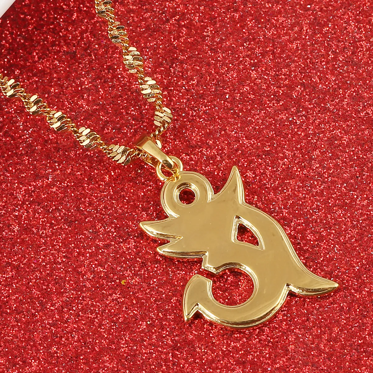 Ожерелье с подвеской для йоги золотого цвета индийский Хинду Ом индуистские