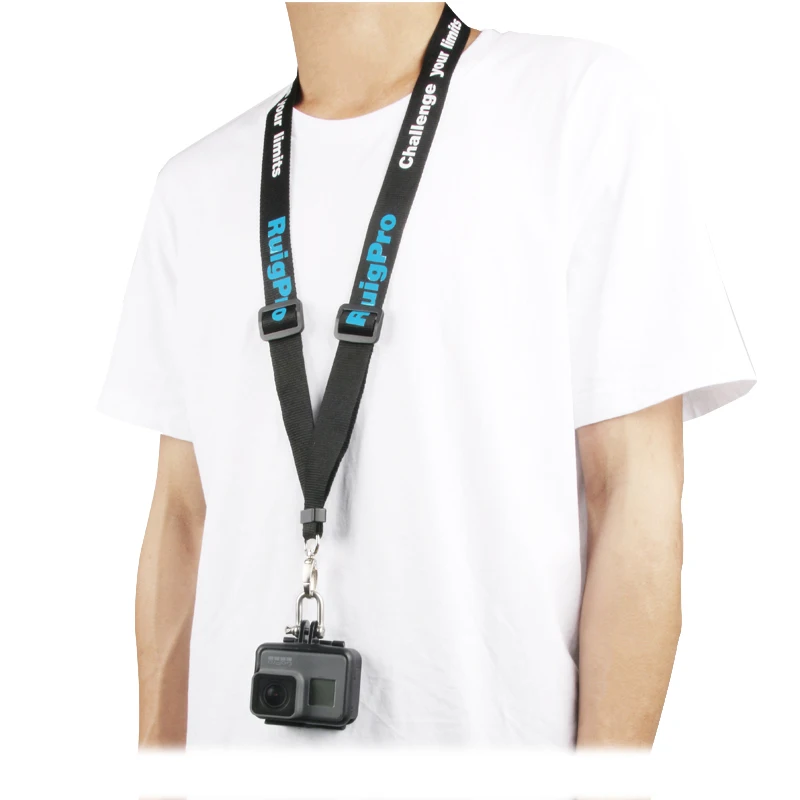 Аксессуары ремешок для шеи ремень Слинг с быстроразъемной пряжкой GoPro 8 7 6 5 5S 4 3 +